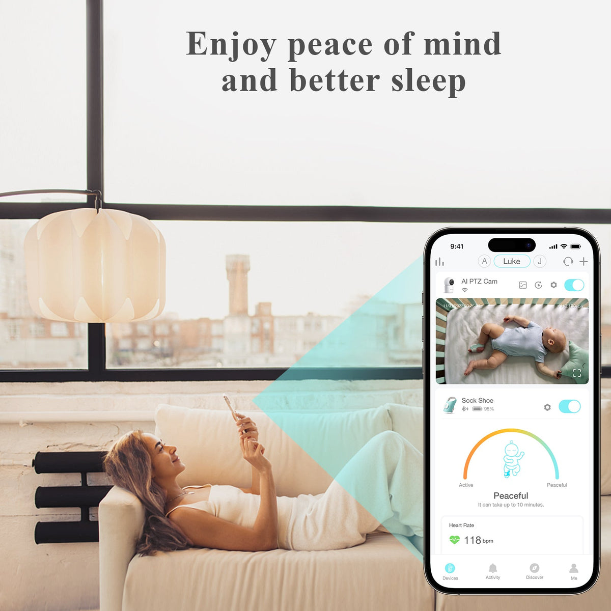 Smart Sock Shoe Bundle O2 (2.5K PTZ Cam)